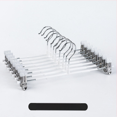 Metallist pükste hoidik libisemiskindla klambriga - 10 tk, logotüübi kohandamine