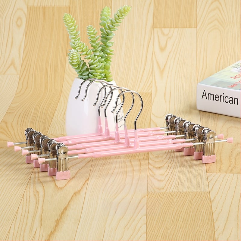 Metallist pükste hoidik libisemiskindla klambriga - 10 tk, logotüübi kohandamine