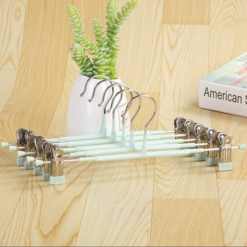 Metallist pükste hoidik libisemiskindla klambriga - 10 tk, logotüübi kohandamine