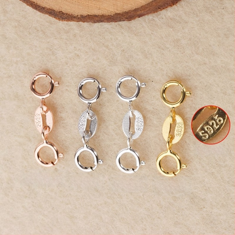 S925 hõbedane kevadrõngas pärleühendusega, käsitöö ehted aksessuaarid, Jerry bränd