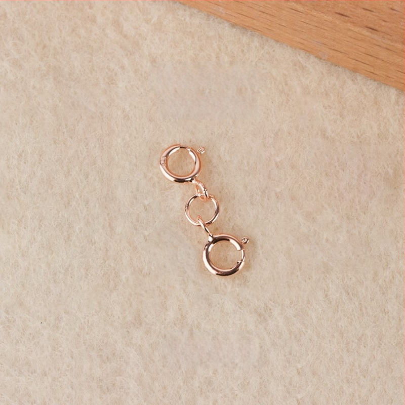 S925 hõbedane kevadrõngas pärleühendusega, käsitöö ehted aksessuaarid, Jerry bränd