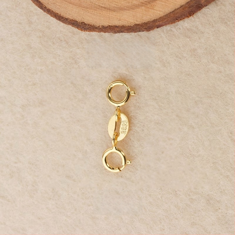 S925 hõbedane kevadrõngas pärleühendusega, käsitöö ehted aksessuaarid, Jerry bränd