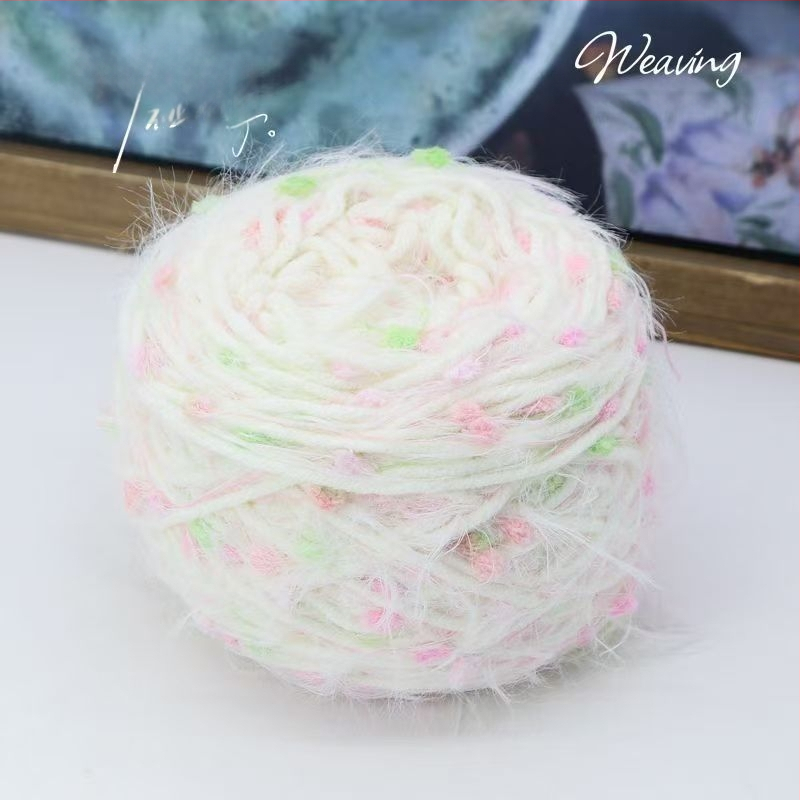 Rankdarbiams mezgimui siūlai: mišri, worsted-spun, siūlų forma