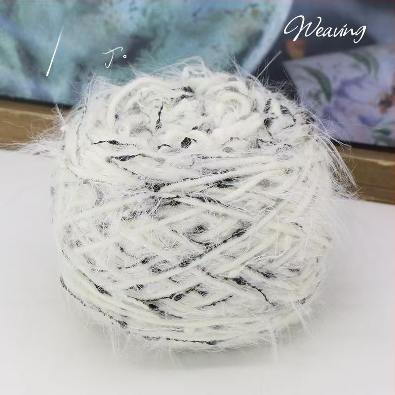 Rankdarbiams mezgimui siūlai: mišri, worsted-spun, siūlų forma