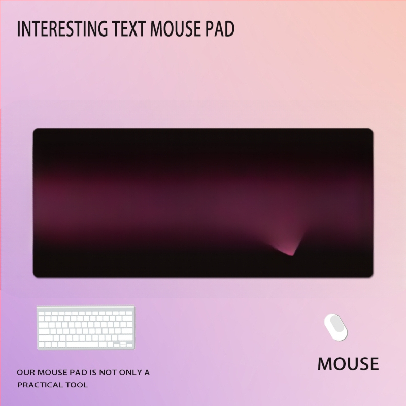 Nagy egérpad természetes gumi anyagból, csúszásmentes felület, hőtranszfer nyomtatás, logó nyomtatva