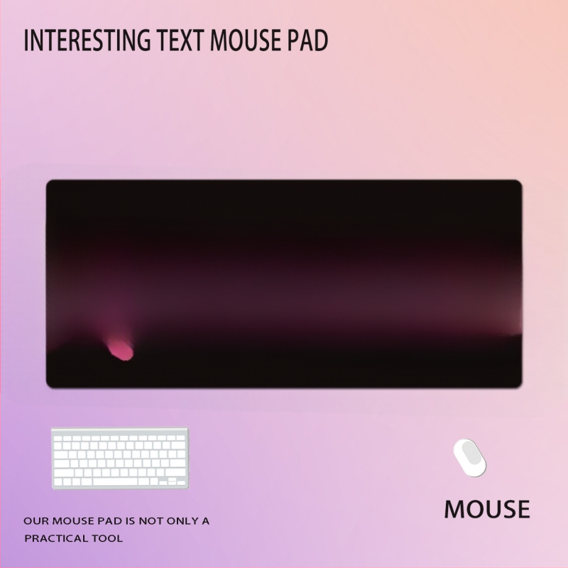 Nagy egérpad természetes gumi anyagból, csúszásmentes felület, hőtranszfer nyomtatás, logó nyomtatva