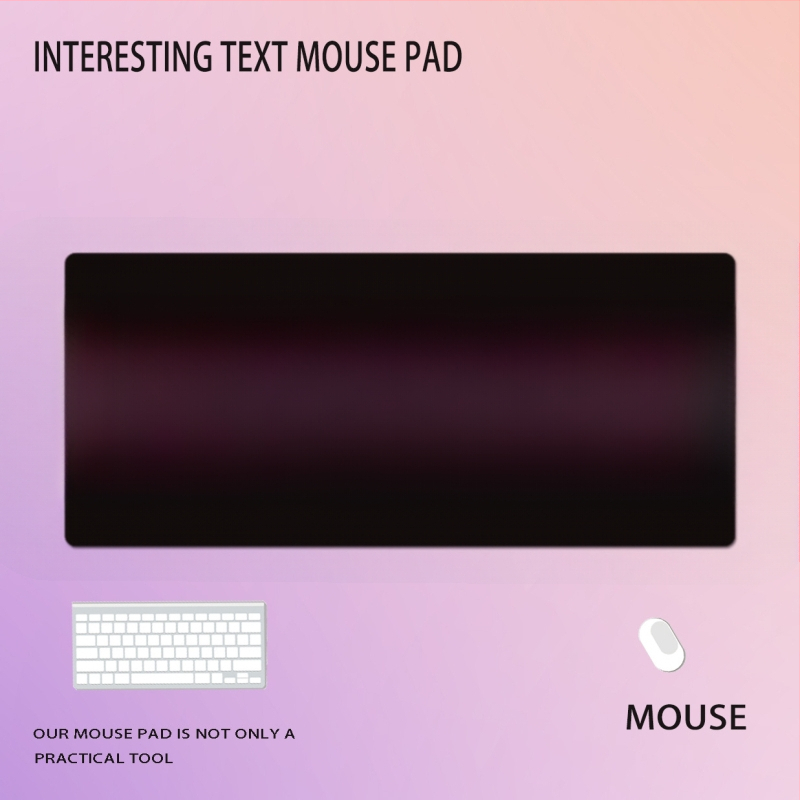 Nagy egérpad természetes gumi anyagból, csúszásmentes felület, hőtranszfer nyomtatás, logó nyomtatva