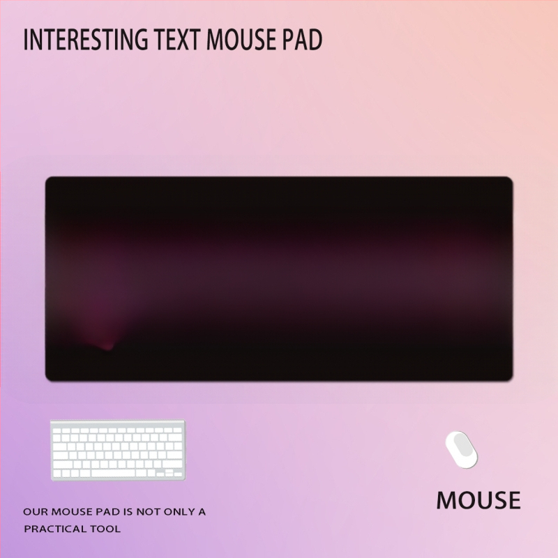 Nagy egérpad természetes gumi anyagból, csúszásmentes felület, hőtranszfer nyomtatás, logó nyomtatva