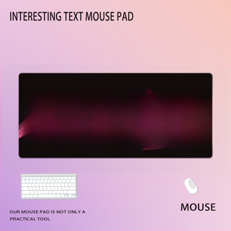 Nagy egérpad természetes gumi anyagból, csúszásmentes felület, hőtranszfer nyomtatás, logó nyomtatva