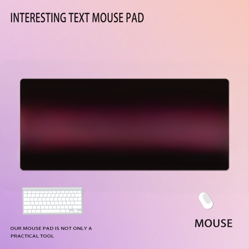 Nagy egérpad természetes gumi anyagból, csúszásmentes felület, hőtranszfer nyomtatás, logó nyomtatva