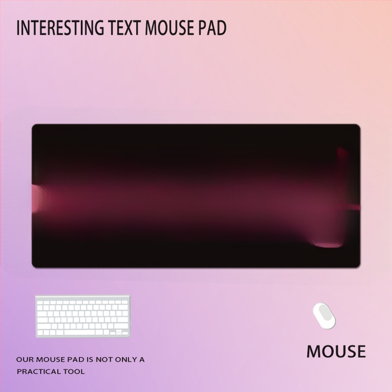 Nagy egérpad természetes gumi anyagból, csúszásmentes felület, hőtranszfer nyomtatás, logó nyomtatva