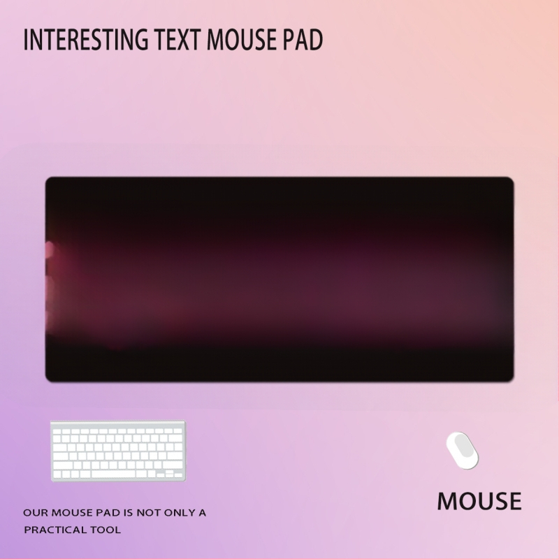 Nagy egérpad természetes gumi anyagból, csúszásmentes felület, hőtranszfer nyomtatás, logó nyomtatva