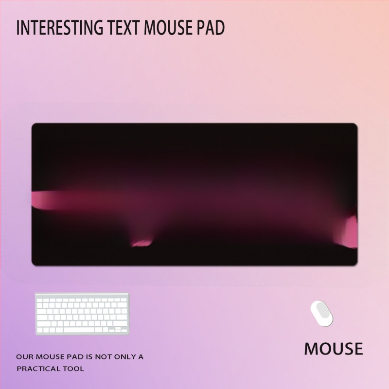 Nagy egérpad természetes gumi anyagból, csúszásmentes felület, hőtranszfer nyomtatás, logó nyomtatva