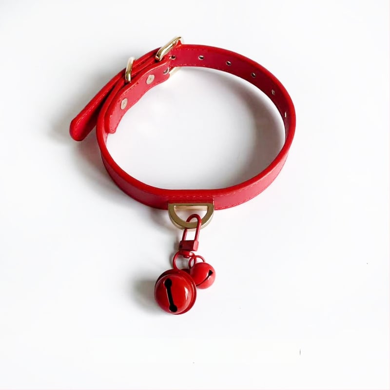 Ovratnik od legure s retro stilom, bočna lanac i metalni privjesak — Model PJ0540 — Unisex