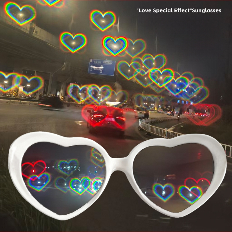 Forest Fox saulesbrilles ar sirds gaismas efektu, pilns rāmis, universālas, PC materiāls, 2025 Ziemas sezona