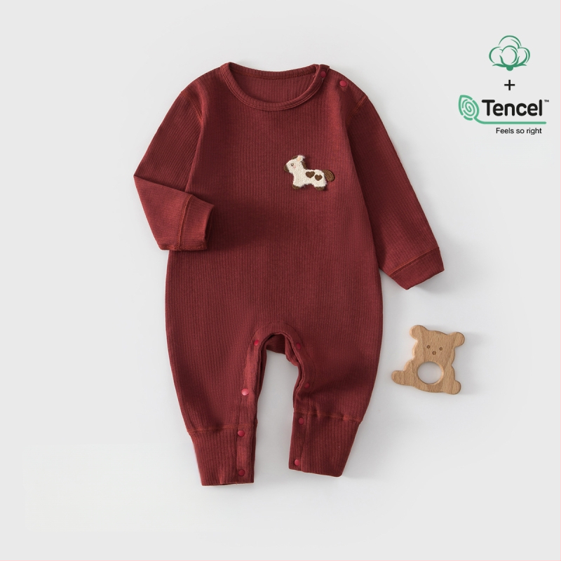 Baba overál – 100% pamut, újszülött, uniszex, hosszú ujjú, elöl gombos zárás, egész éves viseletre