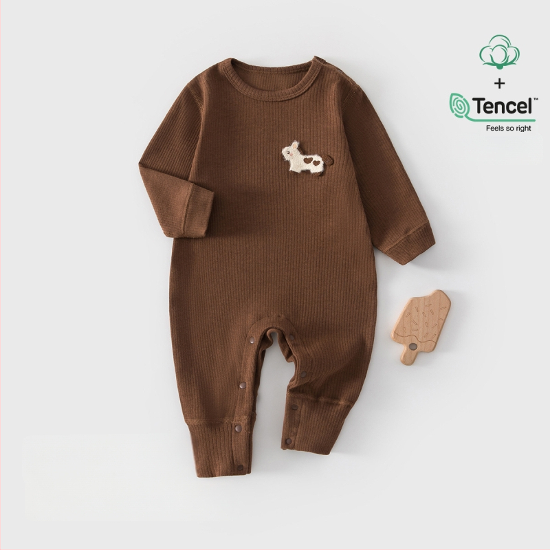 Baba overál – 100% pamut, újszülött, uniszex, hosszú ujjú, elöl gombos zárás, egész éves viseletre