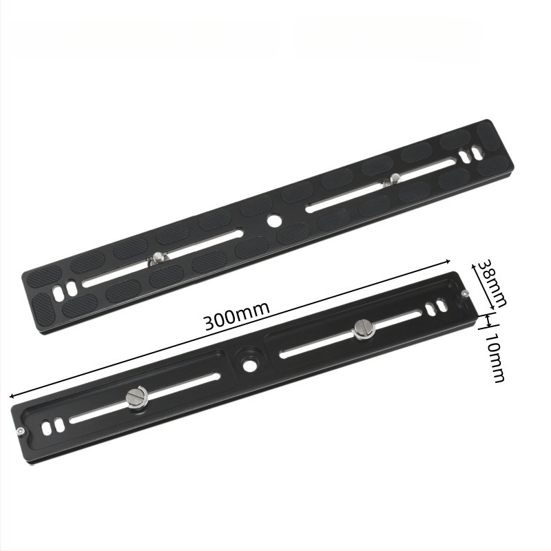 ātrās atbrīvošanas plāksne statīva galvai un kameras pamatnei, alumīnija sakausējums, slodze 6-10 kg, svars 0,08 kg