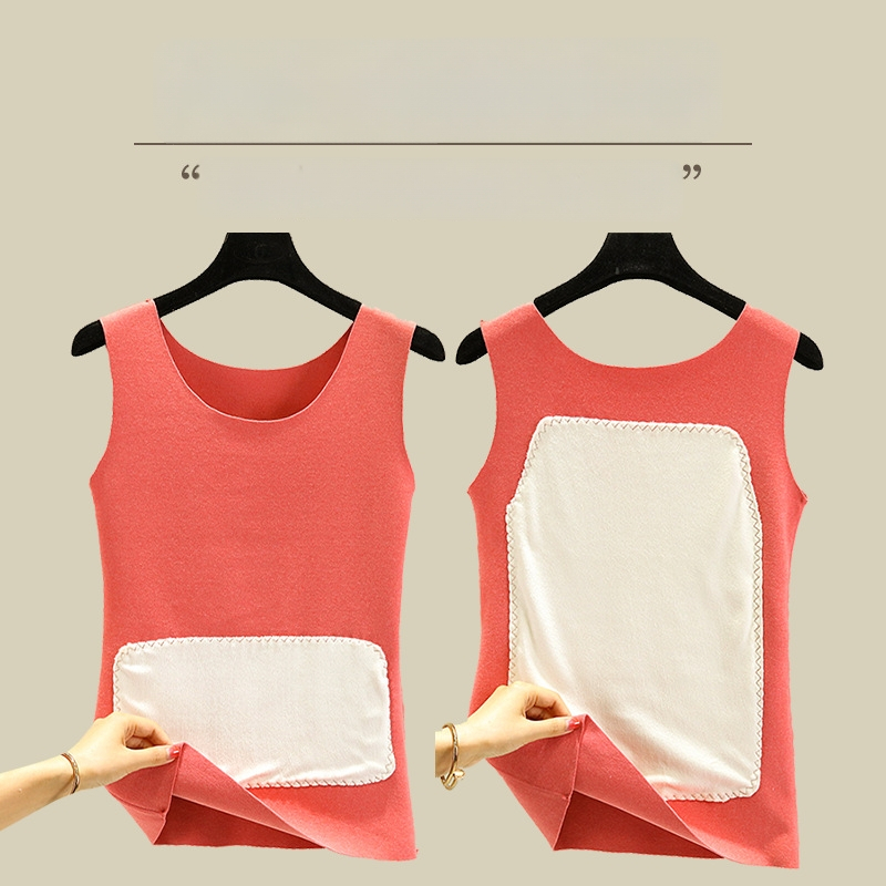 Siltuma veste sievietēm ar vidukļa un vēdera aizsardzību, divpusējs velūrs, bezšuvju griezums, slaids siluets, apaļš kakla izgriezums