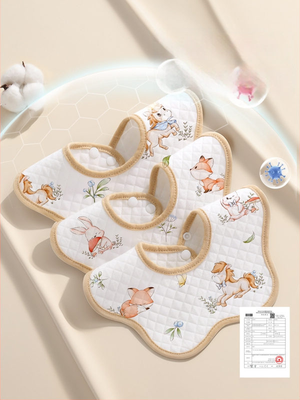 Bavete bērniem no 100% kokvilnas, uzsūcīga un ātri žūstoša, antibakteriāla 10a, derīga zīdaiņiem un bērniem līdz 6 gadu vecumam