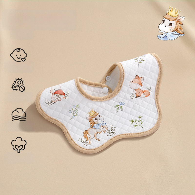 Bavete bērniem no 100% kokvilnas, uzsūcīga un ātri žūstoša, antibakteriāla 10a, derīga zīdaiņiem un bērniem līdz 6 gadu vecumam