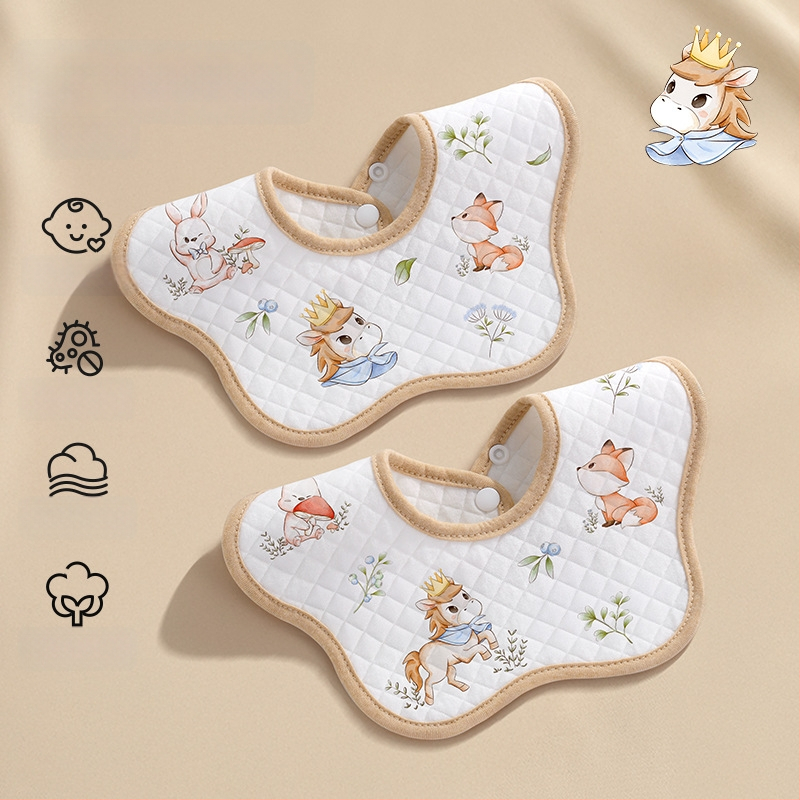 Bavete bērniem no 100% kokvilnas, uzsūcīga un ātri žūstoša, antibakteriāla 10a, derīga zīdaiņiem un bērniem līdz 6 gadu vecumam