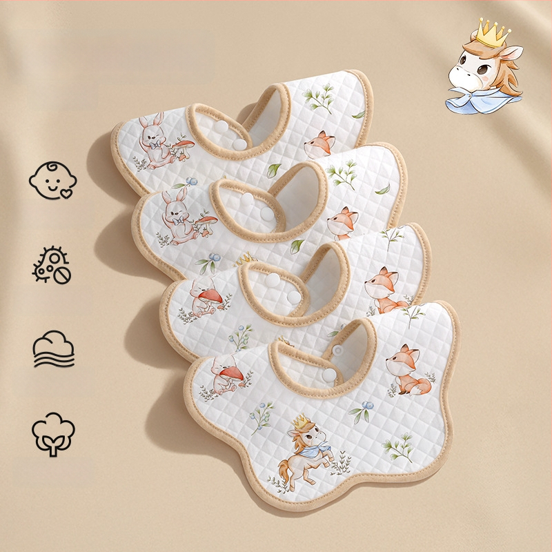 Bavete bērniem no 100% kokvilnas, uzsūcīga un ātri žūstoša, antibakteriāla 10a, derīga zīdaiņiem un bērniem līdz 6 gadu vecumam