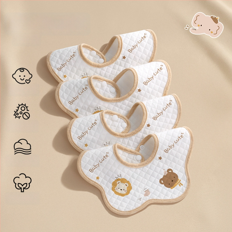 Bavete bērniem no 100% kokvilnas, uzsūcīga un ātri žūstoša, antibakteriāla 10a, derīga zīdaiņiem un bērniem līdz 6 gadu vecumam