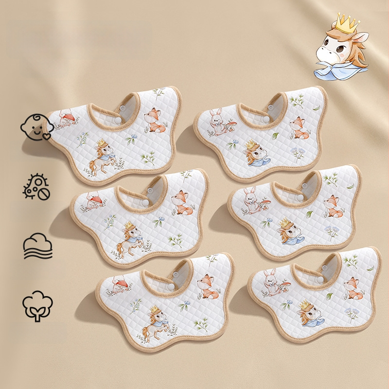 Bavete bērniem no 100% kokvilnas, uzsūcīga un ātri žūstoša, antibakteriāla 10a, derīga zīdaiņiem un bērniem līdz 6 gadu vecumam