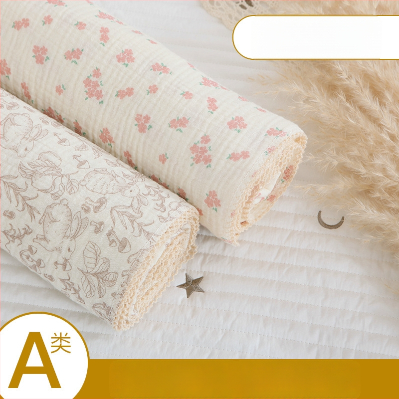 Bree Time Beebi puuvillane rätik - kahekordne, 40s lõng, trükkimine, 200–300 g