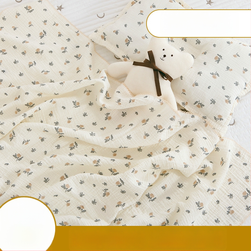 Bree Time Beebi puuvillane rätik - kahekordne, 40s lõng, trükkimine, 200–300 g