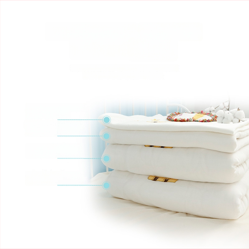 Zīdaiņu pleds – visu sezonu, kokvilnas audums un pildījums, dažādi raksti