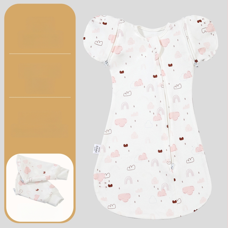 Bērnu savijamā sega – 100% kokvilna, no dzimšanas līdz 12 mēnešiem, raksts: karikatūra, drošības klase A, visiem sezonām