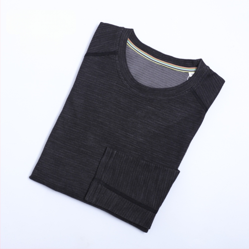 Merino vilnas ātri žūstošanas komplekts - Unisex, vienkrāsains raksts, vilnas-poliester audums, sezona: ziema, pavasaris, rudens