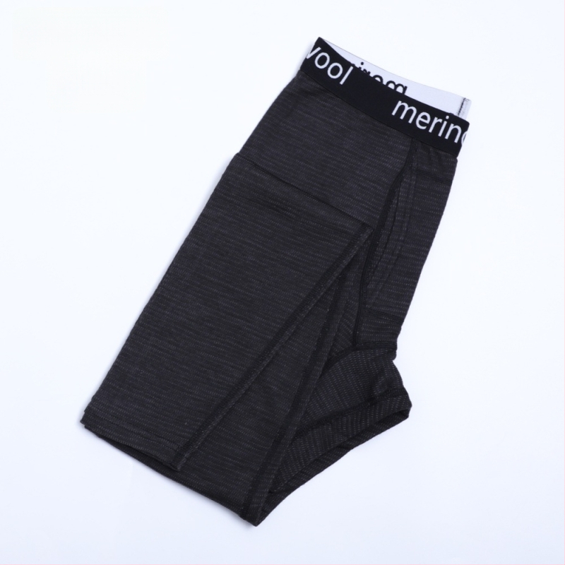 Merino vilnas ātri žūstošanas komplekts - Unisex, vienkrāsains raksts, vilnas-poliester audums, sezona: ziema, pavasaris, rudens