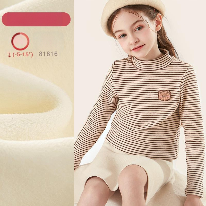 Meitenēm garām piedurknēm kokvilnas T-krekls, 95% kokvilna, vecuma grupas 3–8 un 8+, pavasaris un rudens, drošības klase A