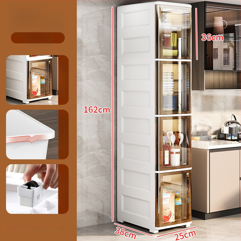 Peng Chao uzglabāšanas skapis, PP materiāls, uz grīdas montāža, modelis 2020, vienkāršs un moderns stils