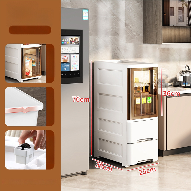 Peng Chao uzglabāšanas skapis, PP materiāls, uz grīdas montāža, modelis 2020, vienkāršs un moderns stils