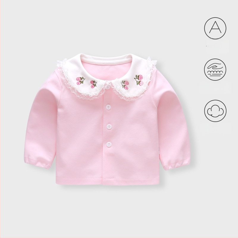 Unisex bērnu T-krekls ar garām piedurknēm, apaļas kakla līnija, 90% kokvilna, Korejas stils