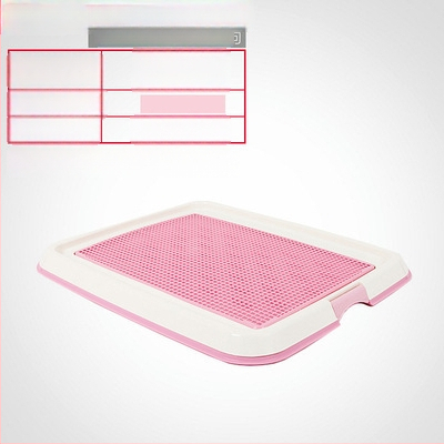 Πατάκι τουαλέτας σκύλων με πλέγμα για μικρές και μεσαίες ράτσες, ανθεκτικό στις πιτσιλιές και διατηρεί τα πόδια στεγνά. Μάρκα: Alice; Υλικό: Πλαστικό; Δεν εισάγεται