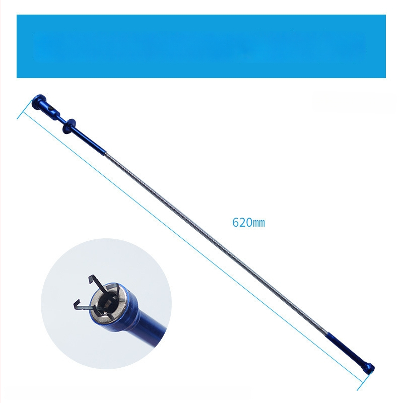 Magnētiskā sūkšanas nūjiņa – saliekama, mājas lietošanai, metriskā un imperiālā formātā, 1 komplekts