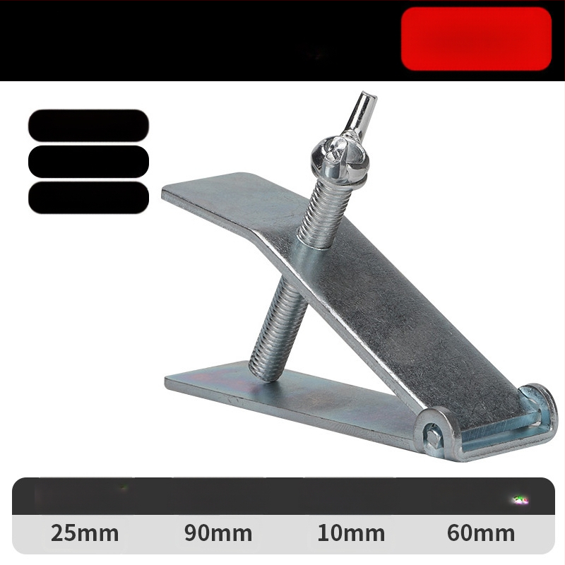 Nerūsējošā tērauda flīžu augstuma regulēšanas instruments — flīžu līmēšanas iekārta, Locator standarts, 100 gab. komplekts