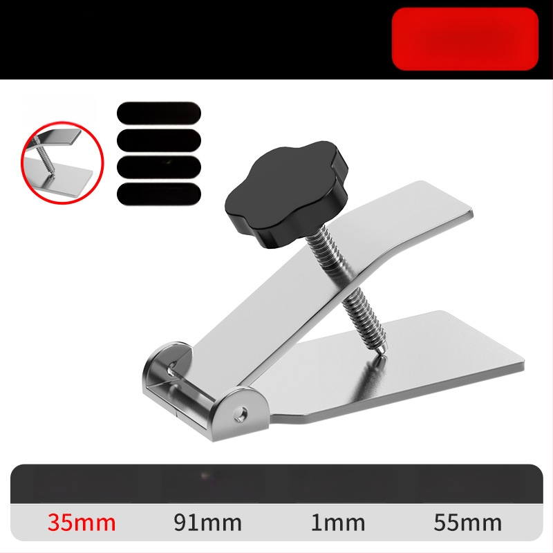 Nerūsējošā tērauda flīžu augstuma regulēšanas instruments — flīžu līmēšanas iekārta, Locator standarts, 100 gab. komplekts