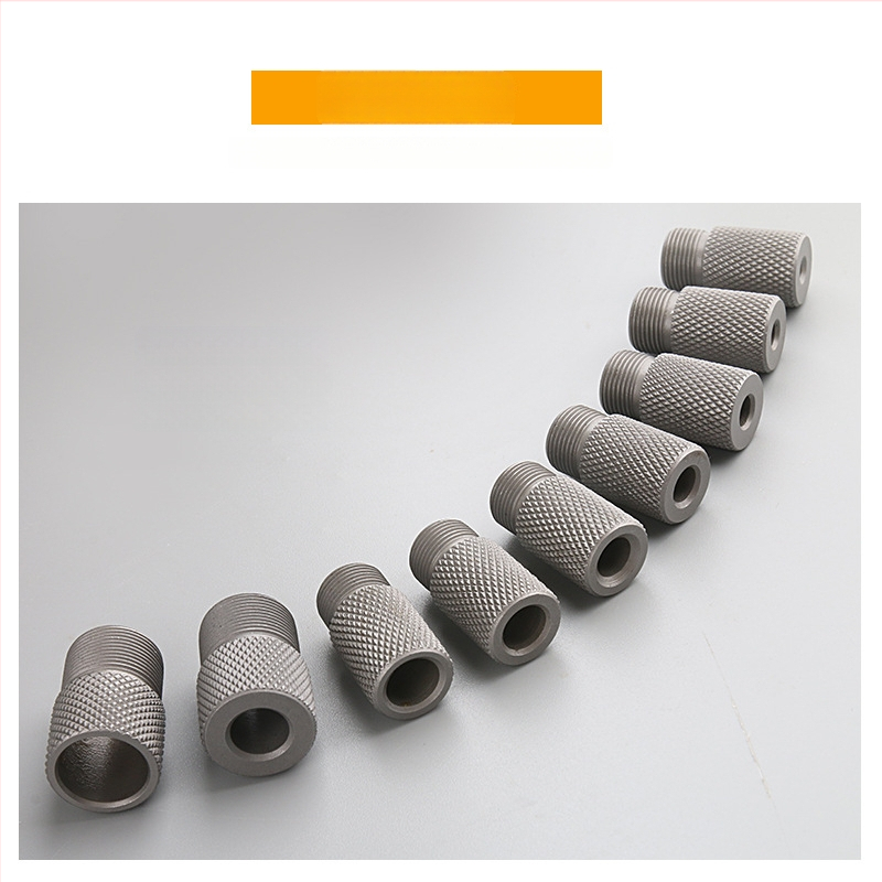 Trīs vienā rīks caurumu urbšanai un koka dībeļu pozicionēšanai, nerūsējošais tērauds, 1 komplekts, 4-15 diapazons, New Wu Tools, mājas lietošanai