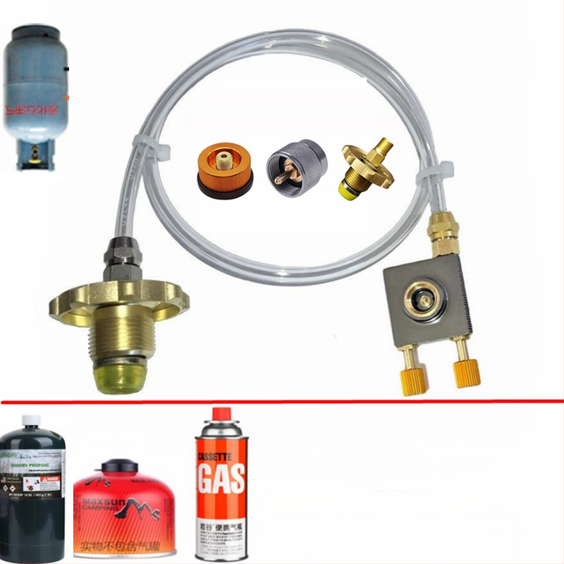 Dujų cilindro pripūtimo vožtuvas su slėgio apsauga ir tiltinis adapteris vamzdyno jungčiai; Prekės ženklas: Gai jiuzhou; Kategorija: 1390