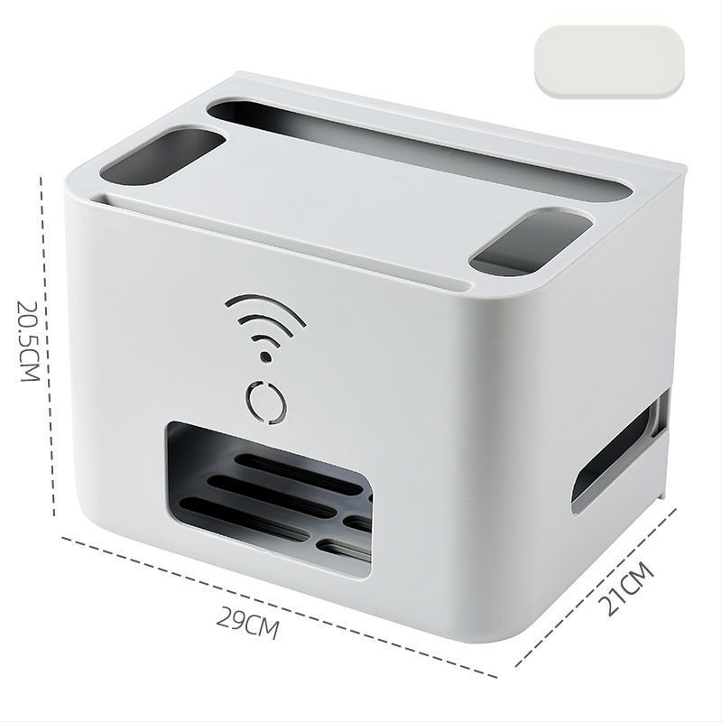 Rūtera un kabelu uzglabāšanas kārba – vadu pārvaldība dzīvojamā istabā, TV set-top box uzglabāšana, piemērots dzīvojamajai istabai, guļamistabai un studijai, mūsdienīgs minimālisms