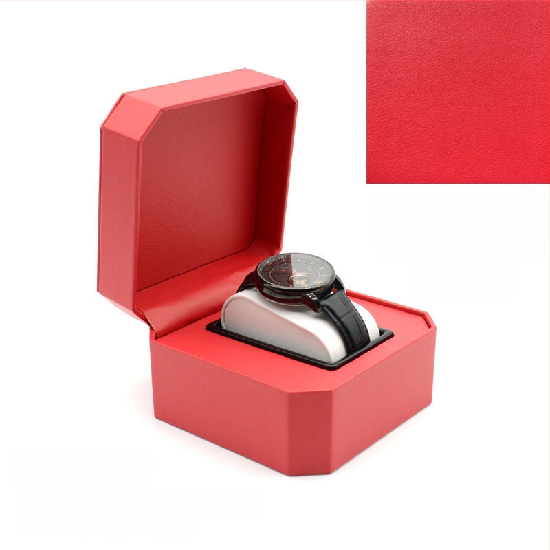 PU laikrodžių laikymo dėžutė | Papuošalų dėžutė laikrodžiams ir apyrankėms | Prekės ženklas: Nelly Packaging | 100 vienetų | Išleidimo 2023