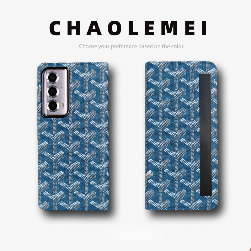 Калъф за Honor MagicVs2 със Smart Window, магнитен флип капак, сгъваем дизайн, PC и кожа, релефна изработка