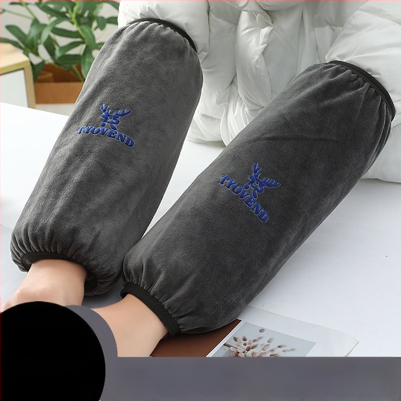 Universālās virtuves piedurknes — pretnetīrumiem, rudens-ziemas lietošanai, flaneles materiāls, drukāts dizains