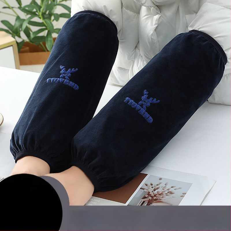 Universālās virtuves piedurknes — pretnetīrumiem, rudens-ziemas lietošanai, flaneles materiāls, drukāts dizains